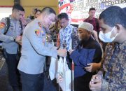 Bakti Kesehatan Hari Bhayangkara ke-78, Polda Sulteng Gelar Donor Darah dan bantu Kaum Difabel
