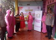 Berbagi Kebahagian di HUT Bhayangkara ke-78, Polsek Petasia dan Bhayangkari Salurkan Bansos Untuk Purnawirawan Polri dan Warakawuri
