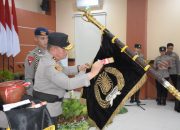 Kapolda Sulteng Pimpin Upacara Ritual Pencucian Pataka “Wira Dharma Brata” Jelang Hari Bhayangkara Ke-78