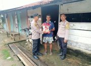 Bentuk Kepedulian Polri, Polsek Petasia Bagikan Sembako Menjelang Hari Bhayangkara Ke-78