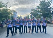 Meriahkan HUT Bhayangkara ke-78, Petugas Lapas Ampana Ikuti Olahraga Bersama