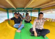 Pantau Situasi Kamtibmas di Wilayah Kepulauan, Kapolsek Petasia Patroli Dialogis di Desa Koya