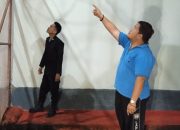 Perwira Piket Malam Ajak Petugas Jaga Kontrol Area Branggang Lapas Ampana