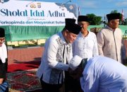 Polda Sulteng Gelar Shalat Idul Adha Bersama Unsur Forkopimda