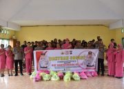 Jelang HUT Bhayangkara ke 78, Polres Morowali Utara Bagikan 500 Paket Sembako Kepada Warga