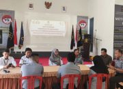 KPU Touna Rakor Pembentukan TPS Khusus Lapas Kelas IIB Ampana