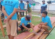 Melaui Pelatihan Kemandirian, Lapas Ampana Bekali Warga Binaan Ketrampilan