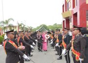 Purnawirawan Polda Sulteng dilepas dengan Upacara Pedang Pora, Kapolda : Bentuk Penghormatan dari Institusi Polri