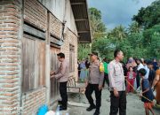 Respon Cepat, Polsek Ampana Kota Amankan Tkp Gantung Diri