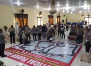 Bentuk Kesiapan Pengamanan Pilkada 2024, Polres Touna Gelar TFG