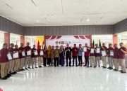 Kepala Lapas Ampana Hadiri Penyerahan Sertifikat Halal di LPP Kelas III Palu