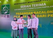 Pasangan Ilham Lawidu – Surya (IHLAS) Resmi Dapatkan rekomendasi B1KWK dari PKB