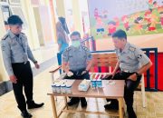 Wujudkan Zero Halinar, Lapas Ampana Laksanakan Tes Urine Secara Acak Terhadap Warga Binaan dan Pegawai