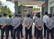 Kalapas Ampana Pimpin Apel Pagi: Tegaskan Komitmen Terhadap Peningkatan Kinerja dan Zero Halinar