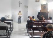 Pembinaan Spiritual Ditingkatkan, Warga Binaan Lapas Ampana Gelar Ibadah Minggu