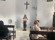 Tingkatkan Pembinaan Rohani, Warga Binaan Nasrani Ikuti Ibadah Rabu di Gereja Oikumene Lapas Ampana