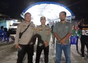 Polsek Ampana Kota Amankan Kampanye Salah Satu Paslon Bupati Touna