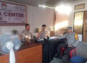 Penjagaan Di Kantor Gudang Logistik KPU, Kasipropam Polres Touna Lakukan Pengecekan