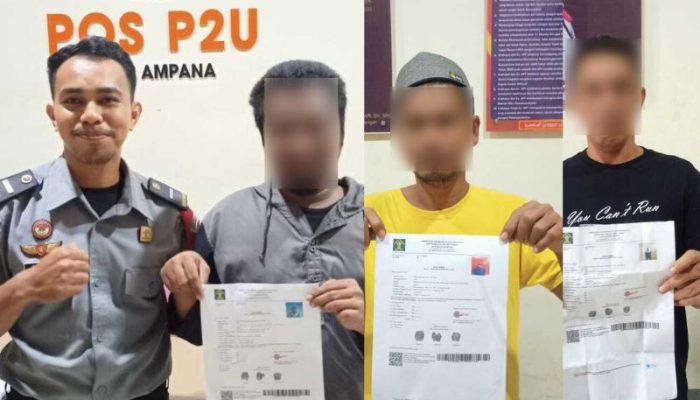 Lapas Ampana Bebaskan 5 Warga Binaan Melalui Hak Integrasi, Wujudkan Pembinaan Yang Efektif