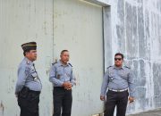 Perkuat Keamanan, Kepala Lapas Ampana dan KA. KPLP Tinjau Area Steril Brandgang