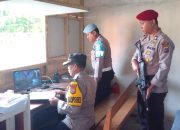 Jamin Keamanan, Wakapolres Touna Kembali Cek Gudang Logistik KPU