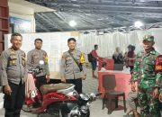 Ciptakan Rasa Aman Jelang Pungut Suara, TNI-Polri di Ampana Patroli Bersama