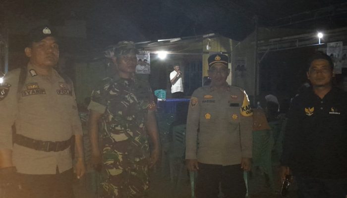 Polres Touna Amankan Kampanye Melalui OMP Tinombala 2024