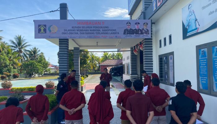 Apel Pagi, Kalapas Ampana Sampaikan Hal Penting