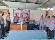 Wujudkan Rasa Aman Bagi Penyelenggara, Peserta Pilkada dan Masyarakat, Polres Touna Rutin Lakukan Patroli