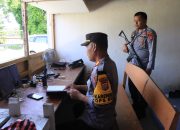 Pasca Pemungutan Suara Pilkada 2024, Kabag Ops Polres Tojo Una Una Cek Pengamanan Rekapiltulasi