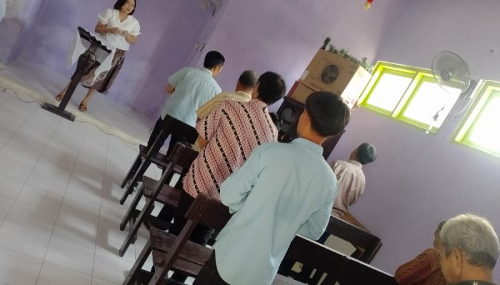 Lapas Ampana Gelar Ibadah Minggu untuk Warga Binaan Beragama Kristen