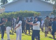 Lapas Ampana Gelar Senam Kebugaran Bersama Warga Binaan