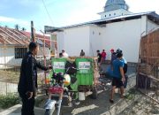 Regu D Lapas Ampana Lakukan Pengawasan Bersih-Bersih Lingkungan Untuk Ciptakan Area Yang Sehat dan Nyaman