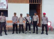 Menuju Hari Pencoblosan, Polres Touna Perketat PAM Kantor Penyelenggara