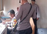 Wakapolres Touna Cek Personil Yang Melakukan Pengamanan di Kantor Penyelenggara Pilkada