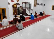 Cooling System Jelang Hari Pemungutan Suara, Sat Binmas Sampaikan Himbauan Kamtibmas di Masjid Nurul Fatah