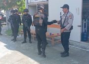 Tingkatkan Keamanan, Subsatgas Preventif Brimob Patroli di Kantor Penyelenggara Pilkada