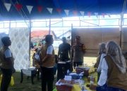 Bersama Dandim 1307/Poso, Kapolres Tojo Una Una Tinjau Pemungutan Suara di TPS