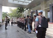 Debat Publik Ke III, Polres Touna Lakukan Pengamanan Di Wilayah Touna dan Kota Palu