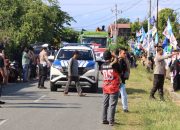 Amankan Kampanye Terbuka, Polres Touna Himbau Masyarakat Taati Aturan Lalu Lintas