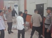 Karendal Ops Polres Touna, Cek Personil Pengamanan di Kantor Penyelenggara Pilkada
