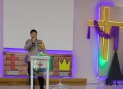 Minggu Kasih, Polres Tojo Una Una Kunjungi Rumah Ibadah Untuk Cooling System Pilkada 2024