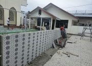 Kalapas Ampana Tinjau Langsung Pembangunan Tempat Wudhu WBP Demi Kenyamanan Dalam Beribadah