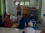 Jumat Keliling, Kapolsek Ampana Kota Imbau Masyarakat Hindari Penggunaan Knalpot Bogar