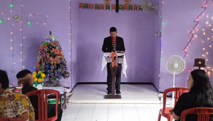 “Roh Kudus Sebagai Sumber Pengharapan” Tema Ibadah Minggu di Lapas Ampana