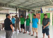 Menjaga Lingkungan Yang Bersih, Aman, dan Tertib, Ka KPLP Lapas Ampana Berikan Pengarahan Kepada WBP