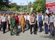 Cek Kesiapan Pengamanan Natal 2024 dan Tahun Baru 2025, Polres Buol Laksanakan Apel Gelar Pasukan