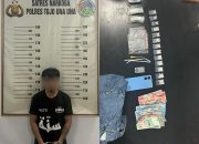 Komitmen Berantas Narkoba, Satresnarkoba Polres Touna Ringkus Pelaku Pemilik 13 Paket Sabu