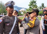 Pimpin Apel Gelar Pasukan Ops Lilin Tinombala 2024, Wakapolres Bacakan Amanat Kapolri