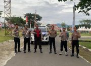 Sambut HUT Touna Ke-21, Puluhan Personil Polres Touna Kawal dan Amankan Kegiatan Jalan Santai